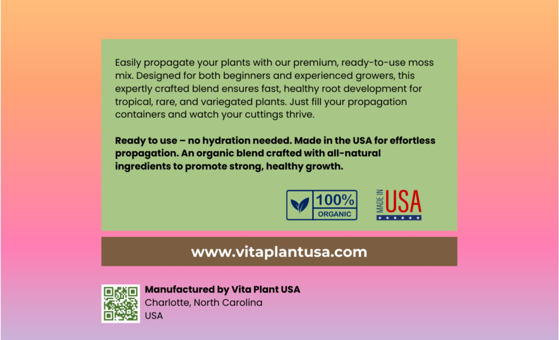 Sphagnum Moss Organic Premium Blend
